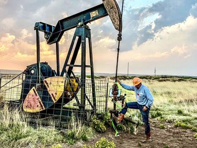 plugging abandoned oil well