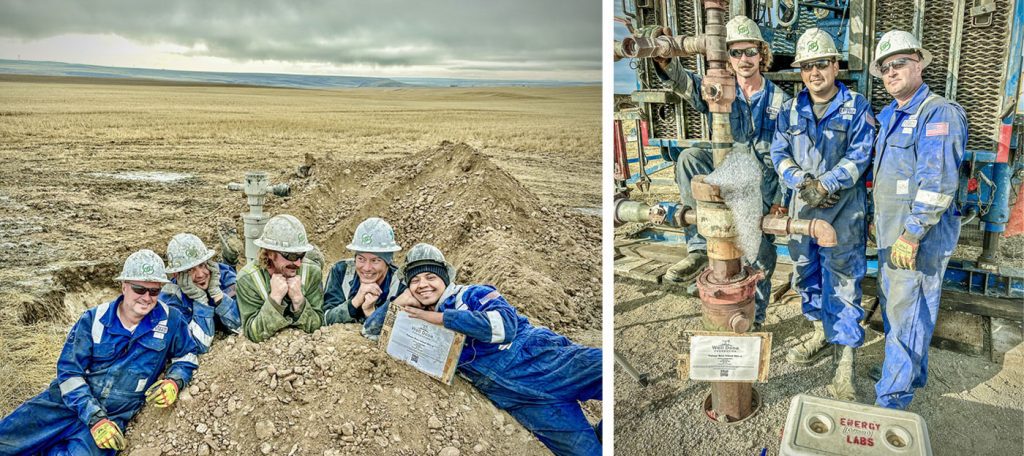 plugging orphaned wells and stopping methane gas emission helps with carbon credits